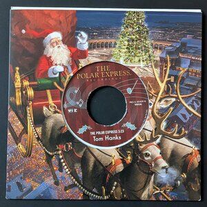Tom Hanks The Polar Express Hot Chocolate 7” Vinyl Record